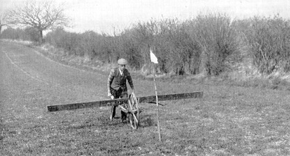 Old experimental measuring contraption