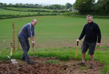 Breaking ground